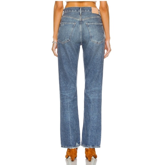 SOLD- CITIZENS OF HUMANITY Libby Flare High Waisted Bootcut Jeans In Big Sky - Picture 3 of 12